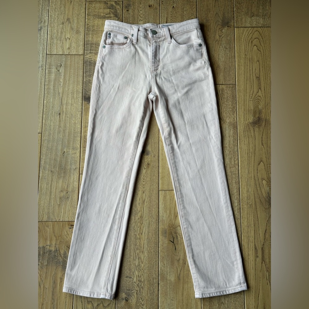 Adriano Goldschmied Isabelle High-Rise Straight Crop Jeans size 24